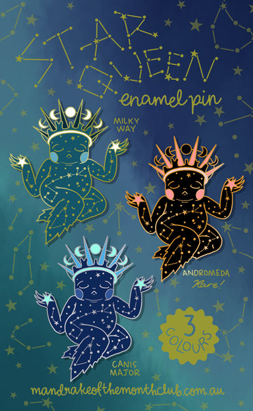 Star Queen Enamel Pin | 3 Colours